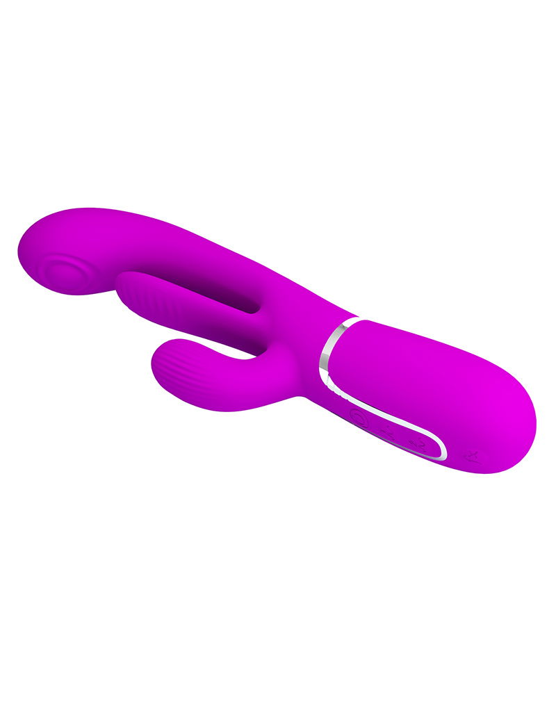 Pretty Love Shania Thrusting Rabbit Vibrator Paars - Afbeelding 5