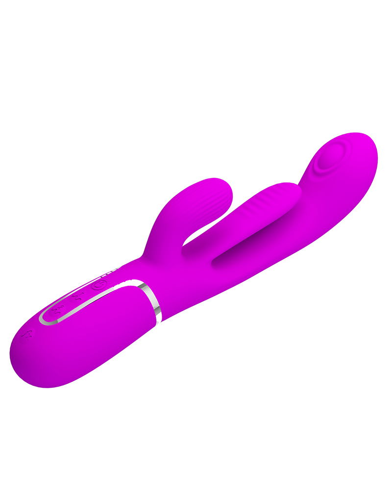 Pretty Love Shania Thrusting Rabbit Vibrator Paars - Afbeelding 7