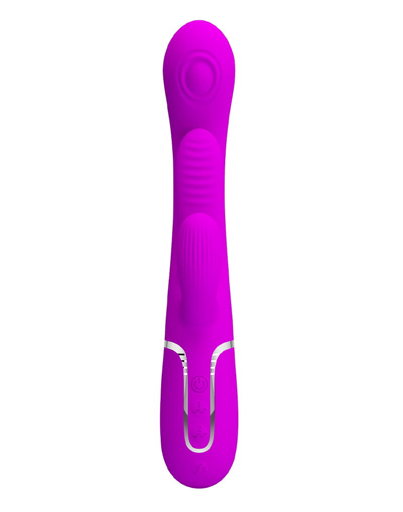 Pretty Love Shania Thrusting Rabbit Vibrator Paars - Afbeelding 3