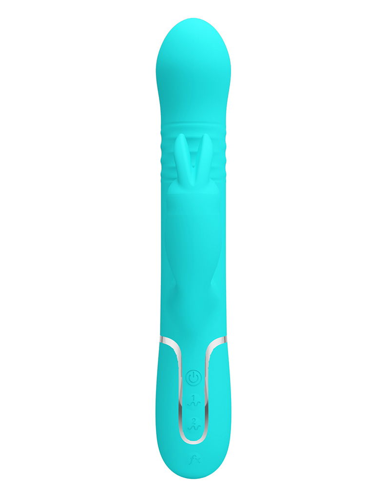 Coale Rabbit Vibrator Groen - Afbeelding 3