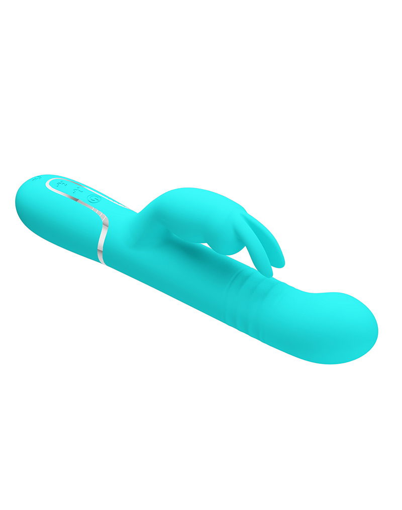 Coale Rabbit Vibrator Groen - Afbeelding 4