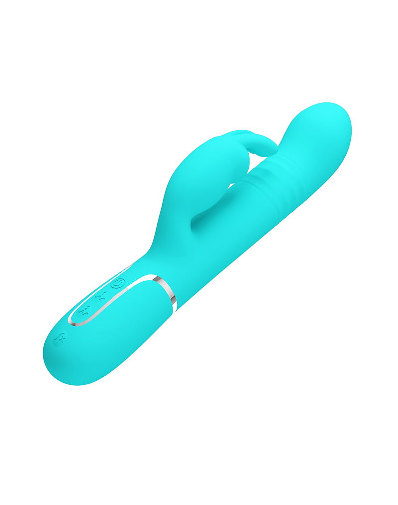 Coale Rabbit Vibrator Groen - Afbeelding 5