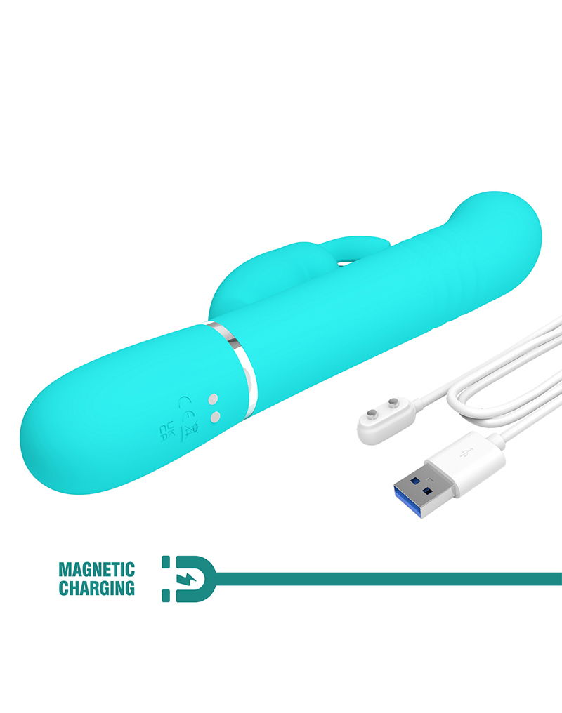 Coale Rabbit Vibrator Groen - Afbeelding 10