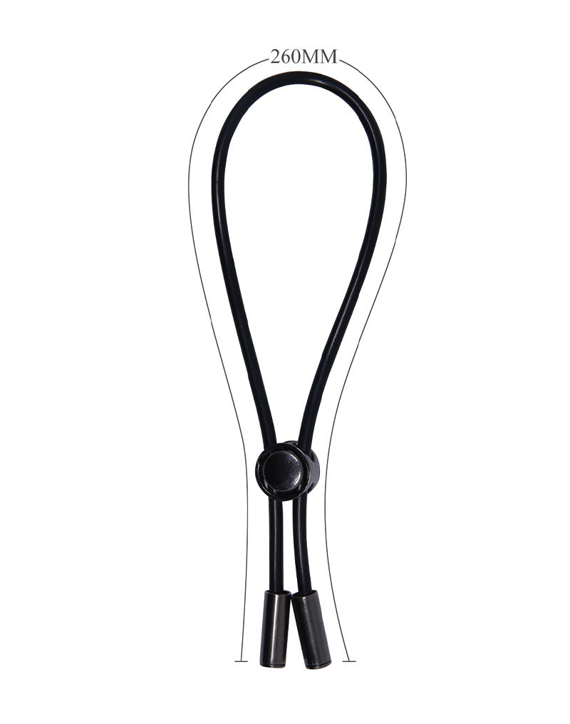 Pretty Love Magic Lasso Cock Ring Zwart - Afbeelding 5