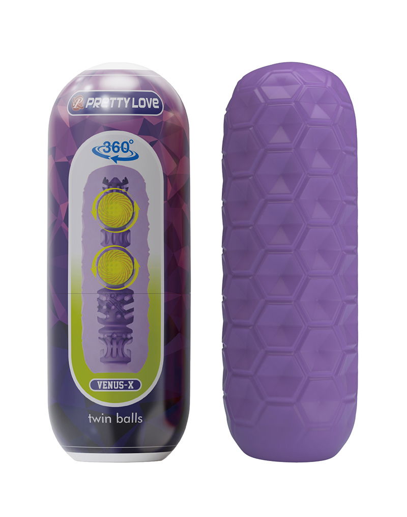 Venus X Twin Balls Masturbator Paars