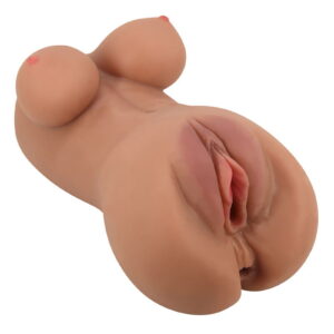 Hannah Premium Dual Channel Masturbator Bruin