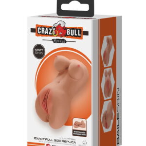 Hannah Premium Dual Channel Masturbator Bruin