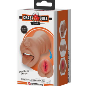 Sarah Premium Dual Channel Masturbator Bruin