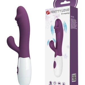 Snappy G-Spot Rabbit Vibrator Diep Paars