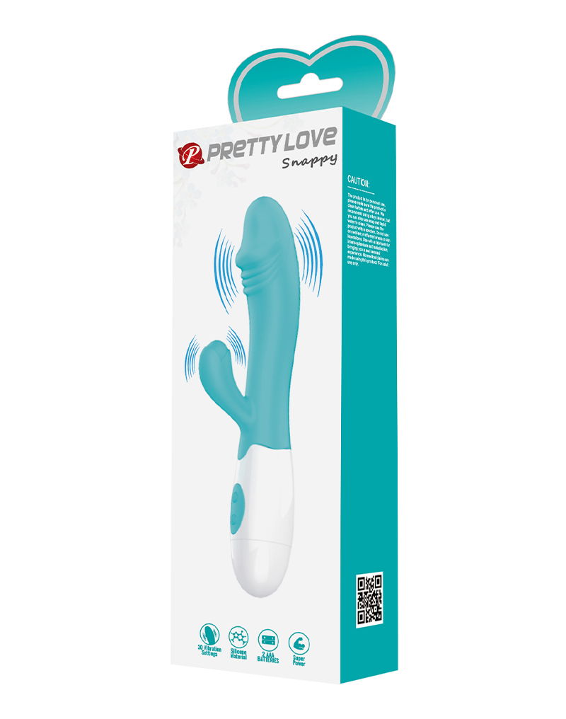 Snappy G Spot Rabbit Vibrator Groen - Afbeelding 10
