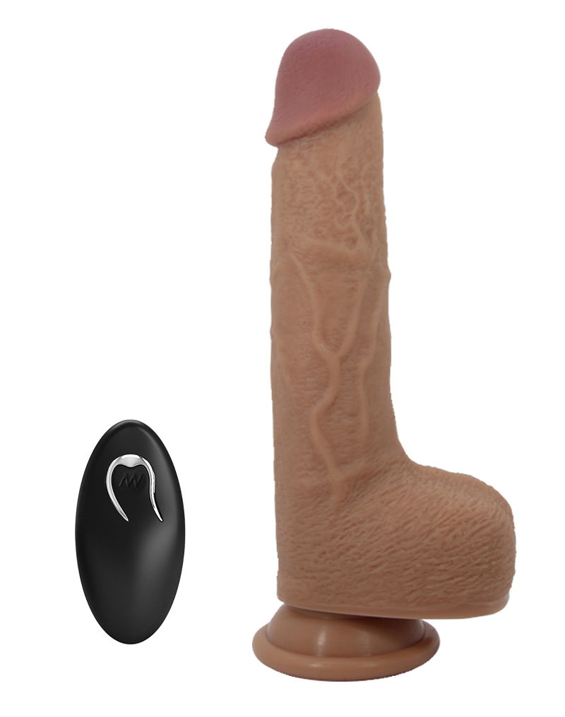 Tommy Lifelike Skin Vibrator Lichtbruin