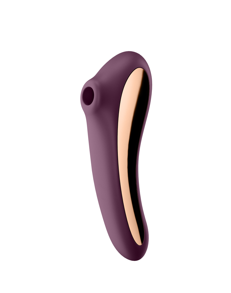 Satisfyer Dual Kiss Air Pulse Purple - Afbeelding 2