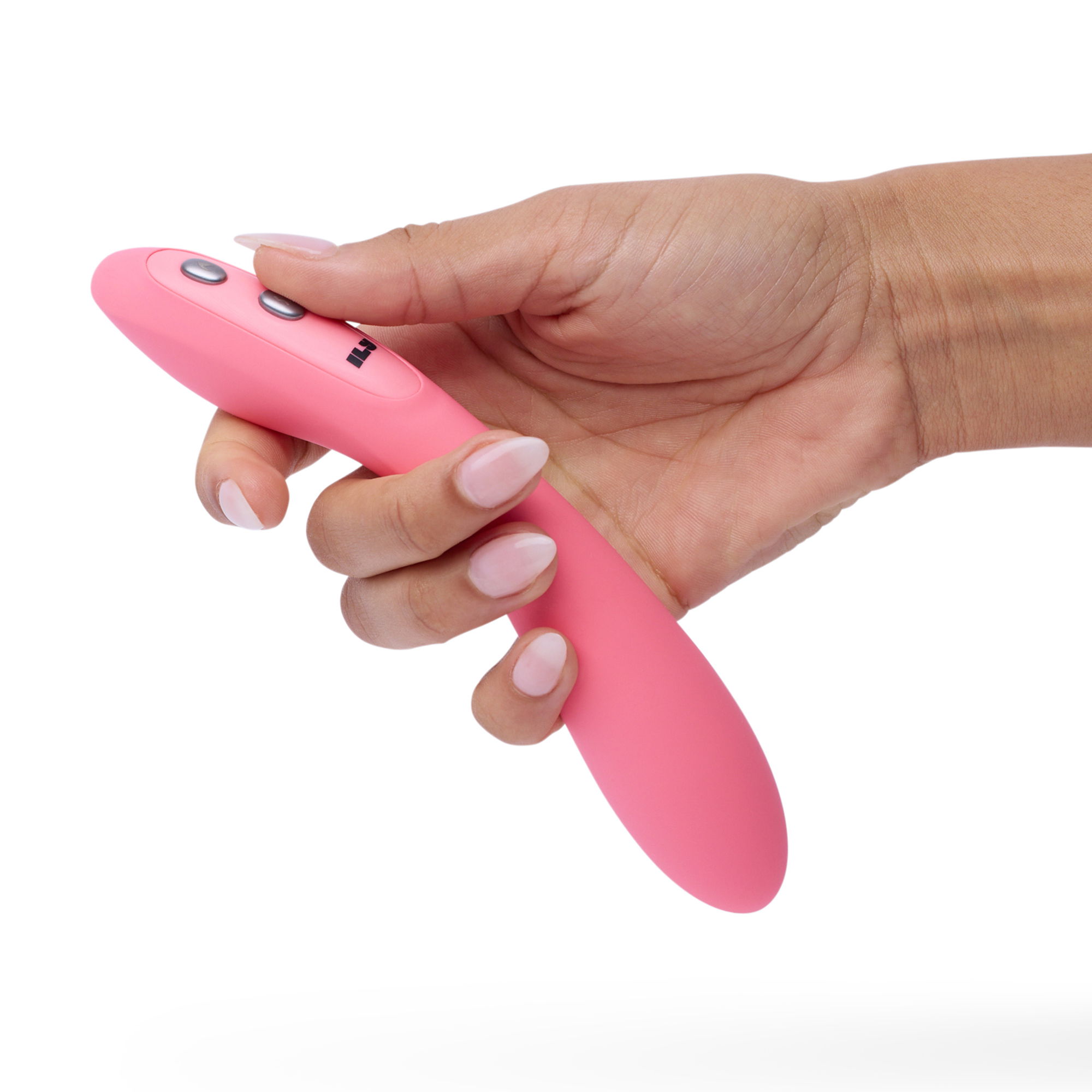 ILY The Wand Dual Stimulation Vibrator Pink