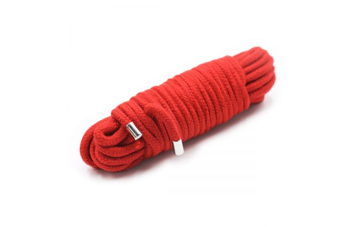 20 Meter BDSM Cotton Rope red