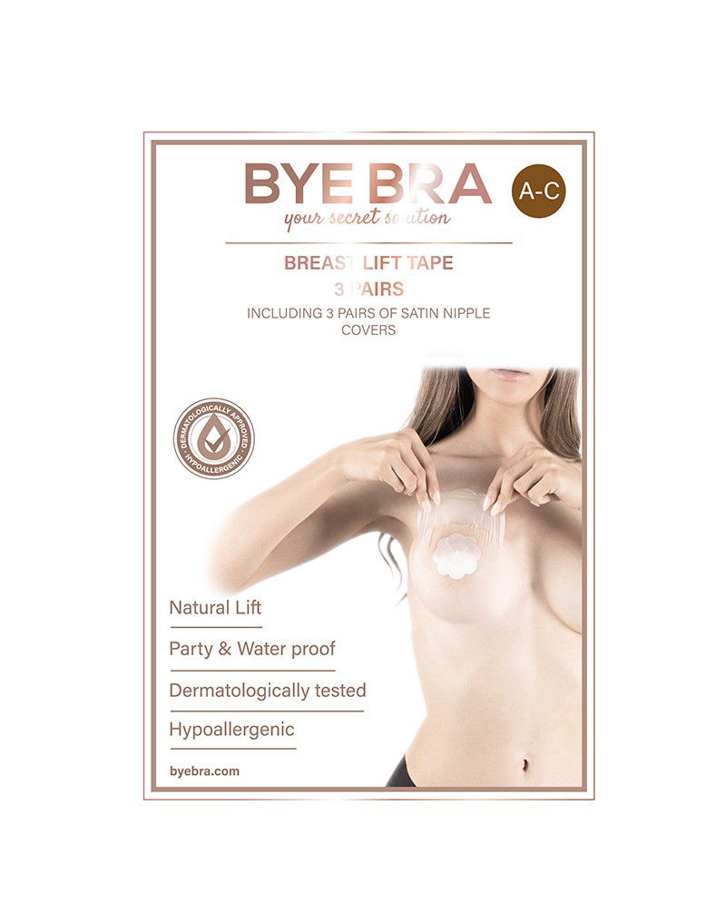 Breast Lift Zijden Tepelbedekkers A-C Nude
