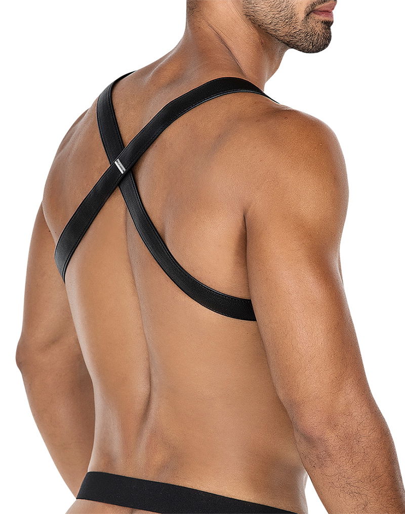 H4RNESS by C4M - 4WAY Harnas - Stralend Blauw - Afbeelding 4