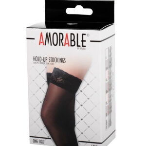 Amorable by Rimba Hold-Up Kousen Zwart