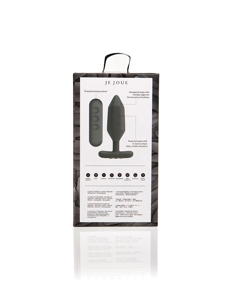 Je Joue - Onyx - Anale Vibrator met Afstandsbediening - Zwart - Afbeelding 7