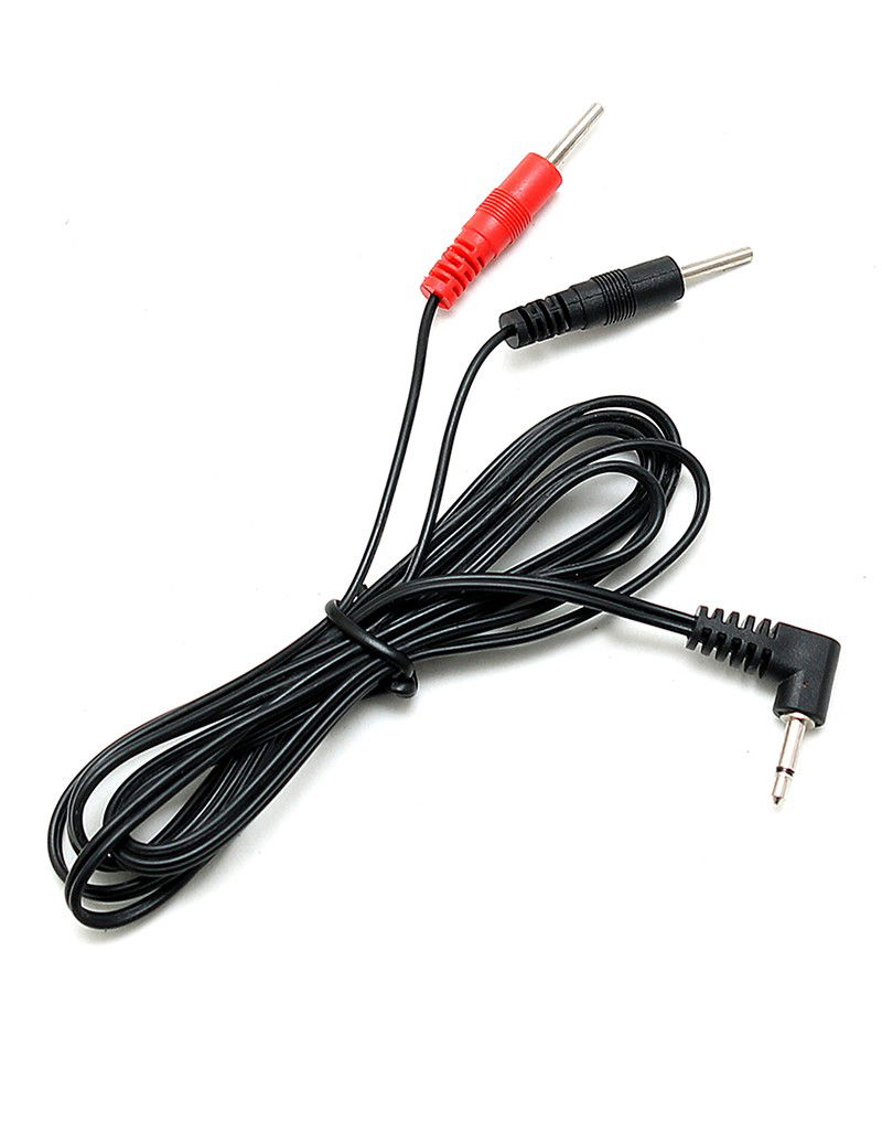 Zwarte Kabel voor Electro Sex