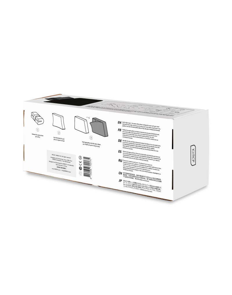 KIIROO - Multifunctioneel Kussen voor KEON Masturbator - Zwart - Afbeelding 8