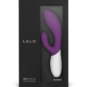 LELO – Ina Wave 2 – Rabbit Vibrator – Plum