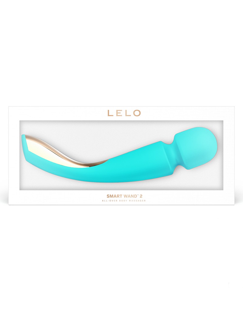 LELO - Smart Wand 2 Medium - Wand Vibrator - Blauw - Afbeelding 2