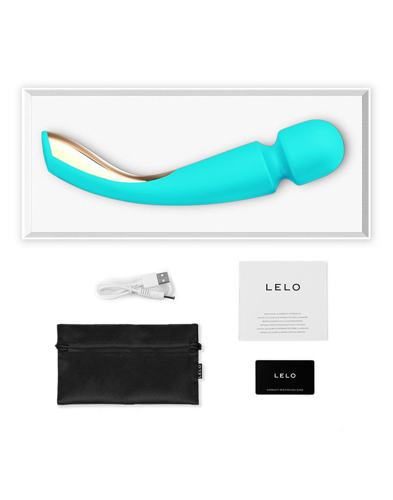 LELO - Smart Wand 2 Medium - Wand Vibrator - Blauw - Afbeelding 3