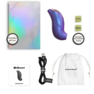 Love to Love – Believer – Clitorisvibrator – Paars