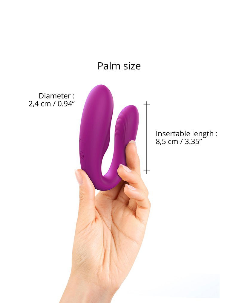 Love to Love Match Up Koppelvibrator Roze - Afbeelding 4