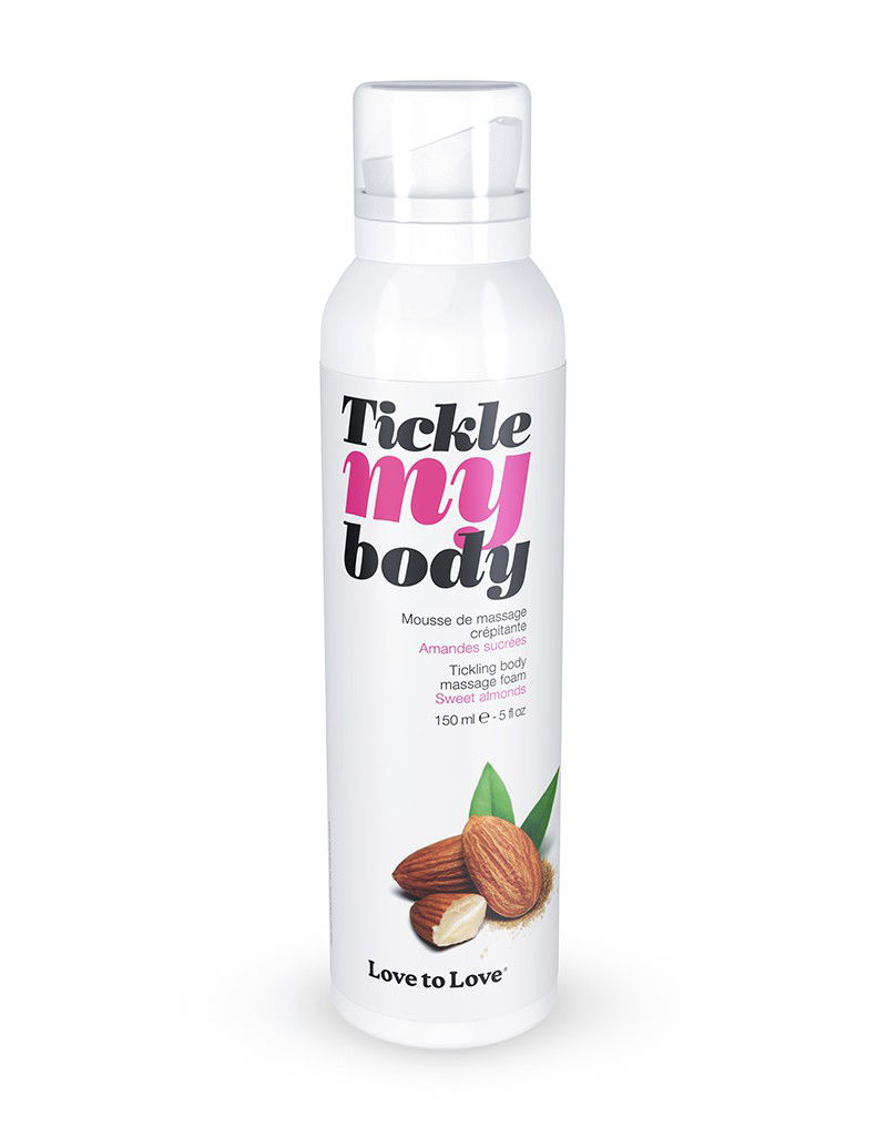Love to Love - Tickle My Body - Massage Schuim - Gesuikerde Amandel - 150 ml - Afbeelding 2