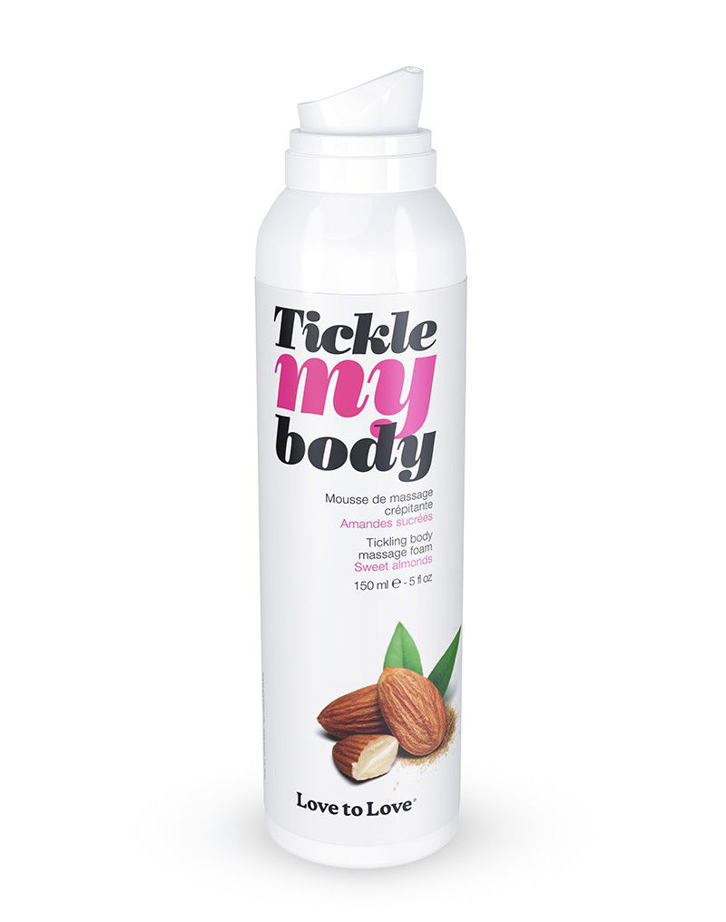Love to Love - Tickle My Body - Massage Schuim - Gesuikerde Amandel - 150 ml - Afbeelding 3