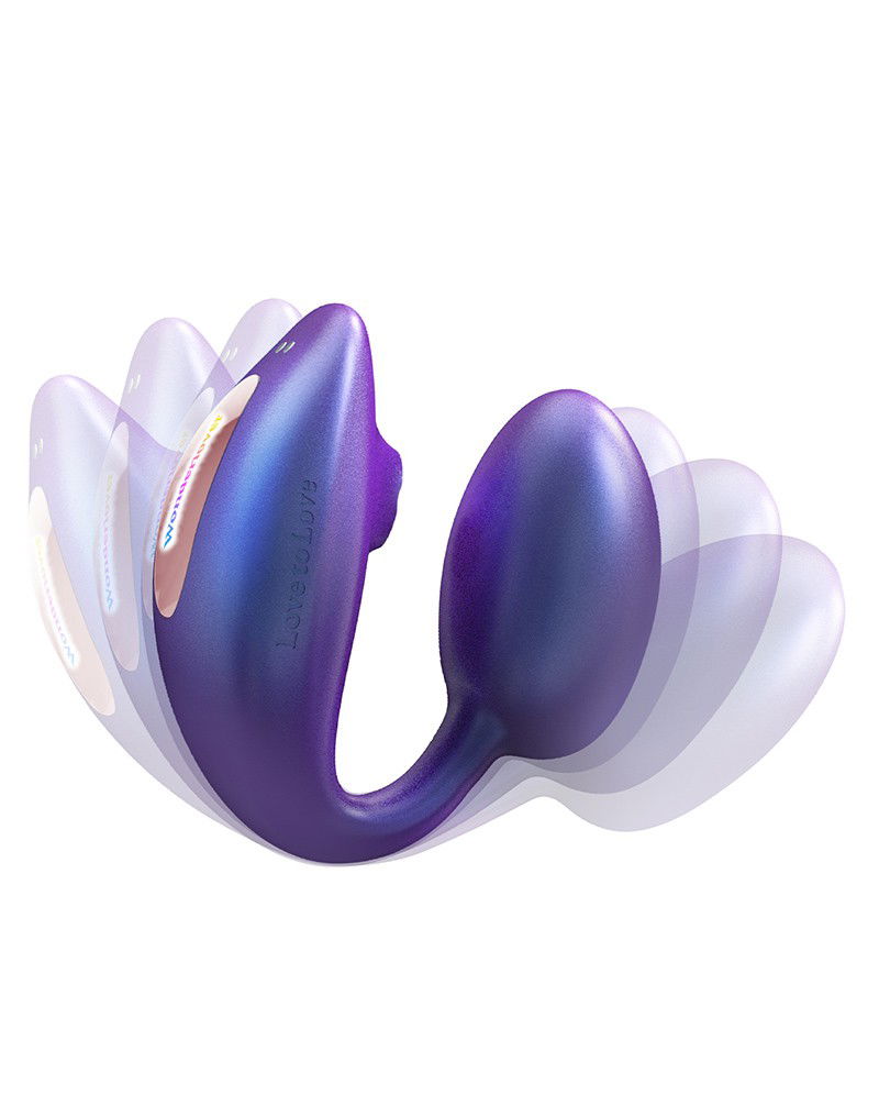 Love to Love - Wonderlover - Clitorisvibrator - Paars - Afbeelding 5