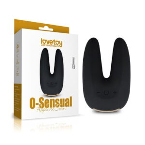 LoveToy O-Sensual Rapture Twin Zwart