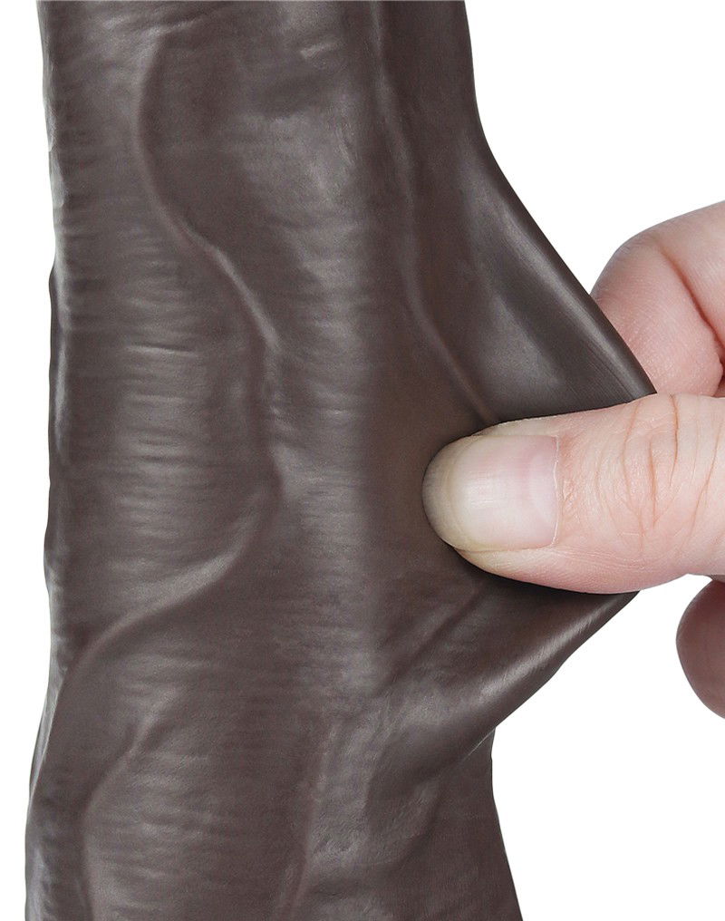 LoveToy Aftrekbare dildo 22 cm Zwart - Afbeelding 13
