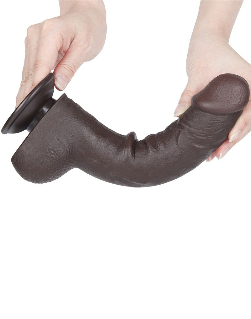LoveToy Aftrekbare dildo 24 cm Zwart - Afbeelding 5