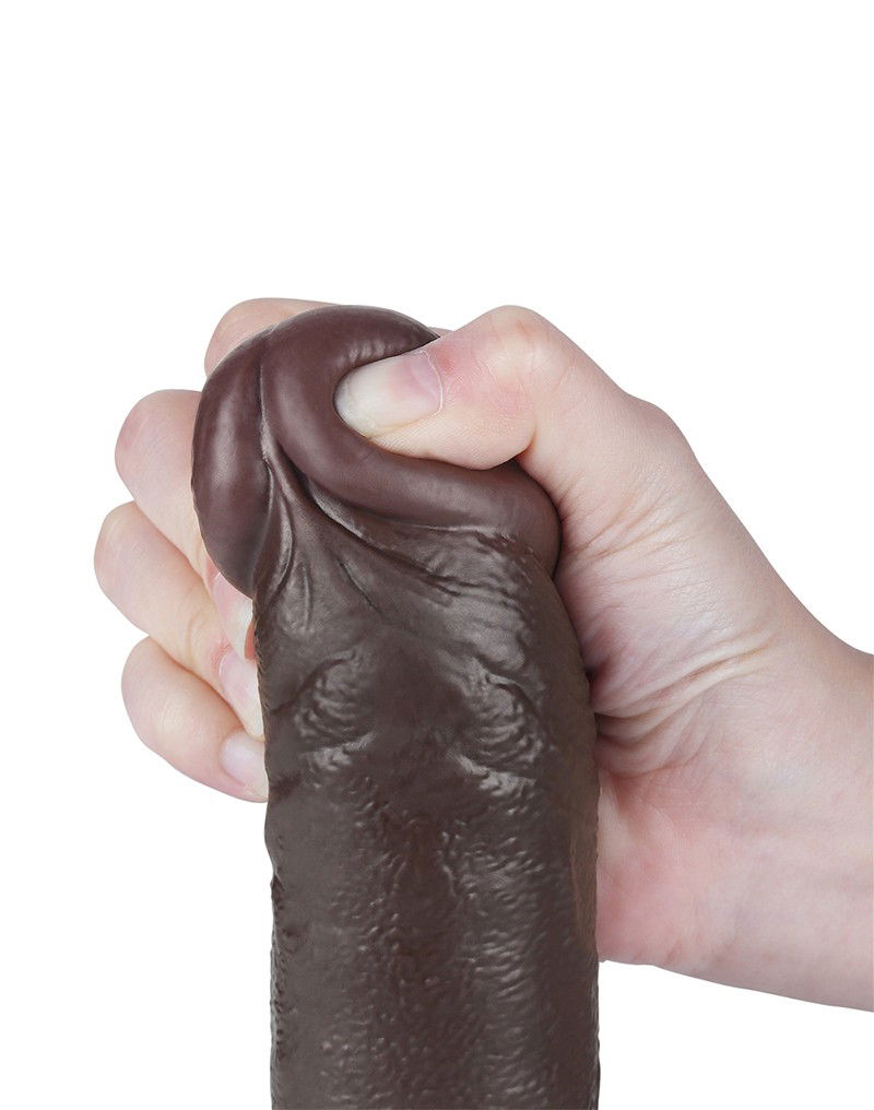 LoveToy Aftrekbare dildo 24 cm Zwart - Afbeelding 13