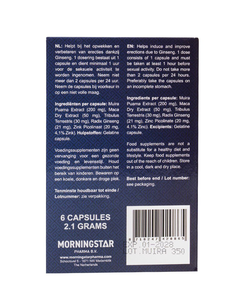 Morningstar Libido Extreme Dark Blue 2.0 - 2.1g - Afbeelding 4