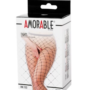 Amorable by Rimba – Net Panty – One Size – Zwart