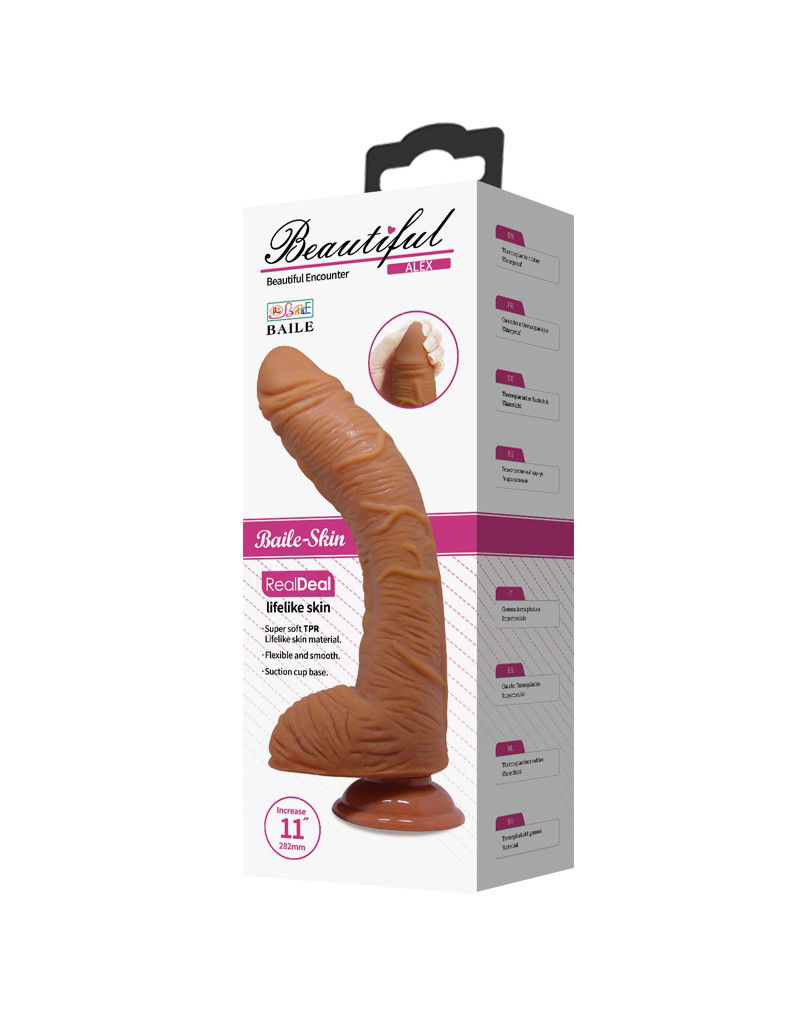 Pretty Love Alex Dildo Bruin - Afbeelding 2