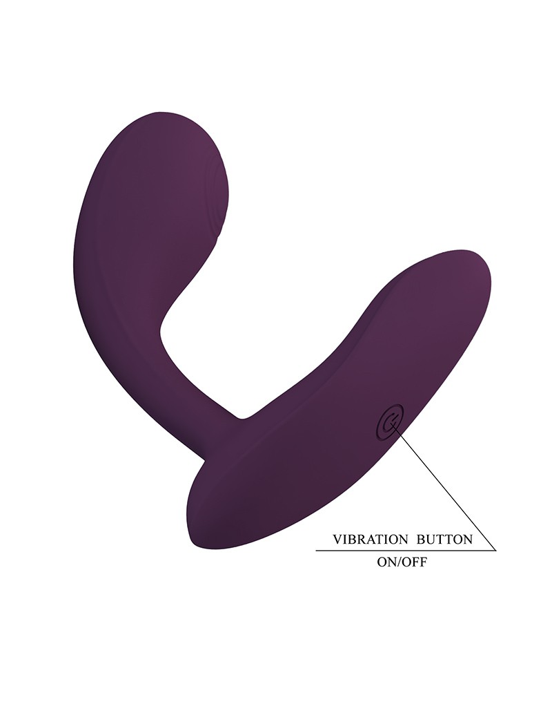 Pretty Love - Baird - Draagbare G-Spot Vibrator met App-bediening - Paars - Afbeelding 4