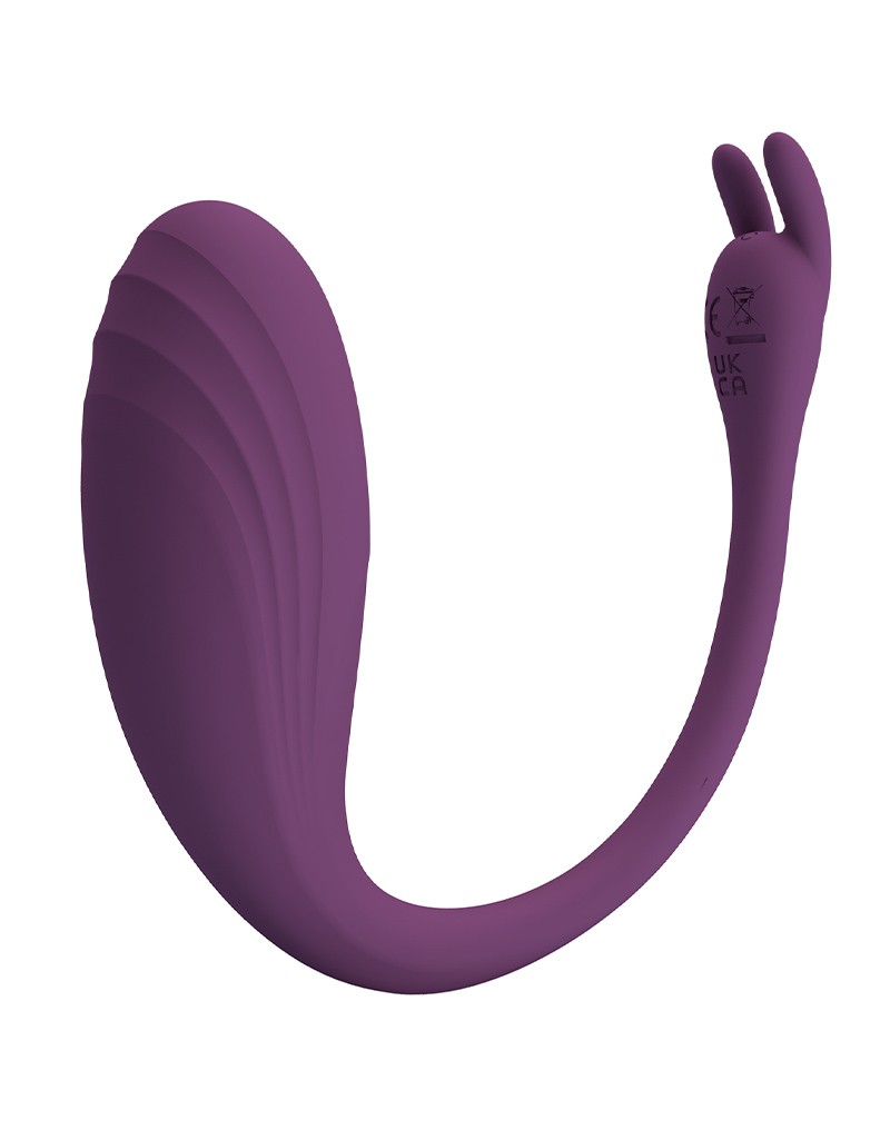 Catalina Draagbare Vibrator met App-bediening Paars - Afbeelding 3