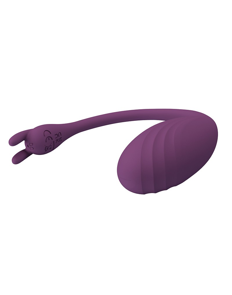 Catalina Draagbare Vibrator met App-bediening Paars - Afbeelding 5