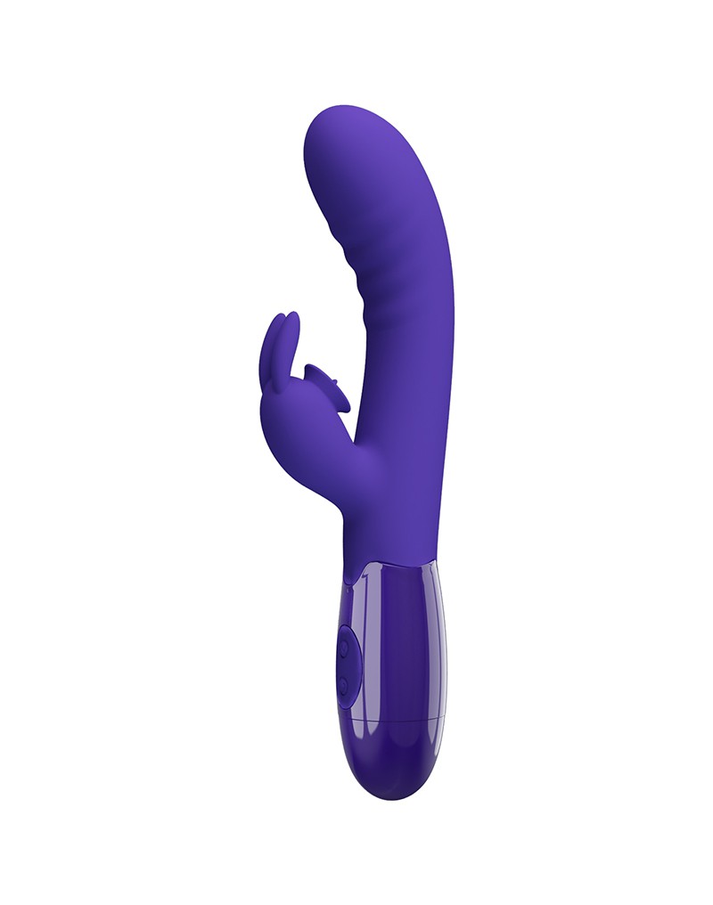 Cerberus-Youth Rabbit Vibrator Paars - Afbeelding 5