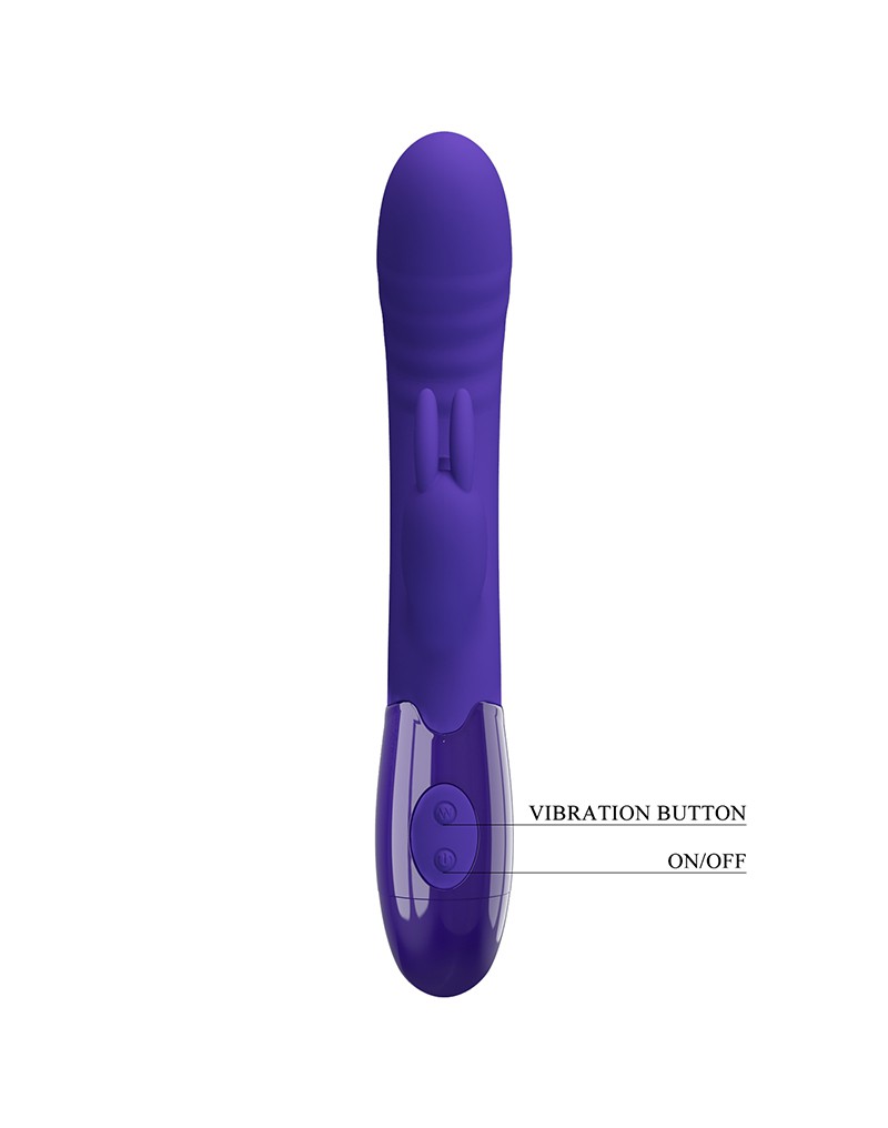 Cerberus-Youth Rabbit Vibrator Paars - Afbeelding 9