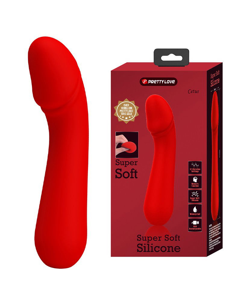 Cetus G-Spot Vibrator Rood - Afbeelding 10