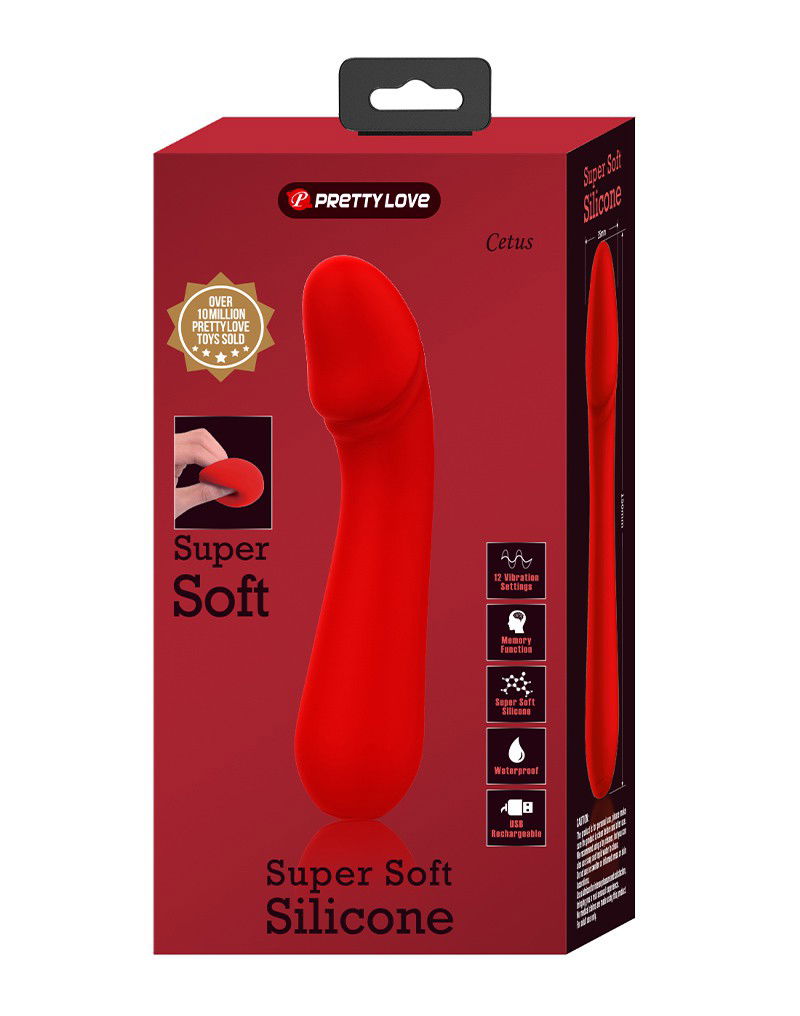 Cetus G-Spot Vibrator Rood - Afbeelding 2
