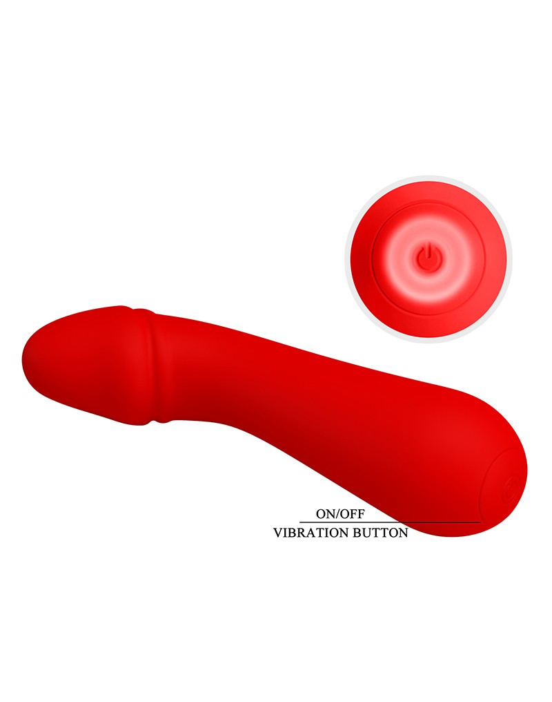 Cetus G-Spot Vibrator Rood - Afbeelding 8