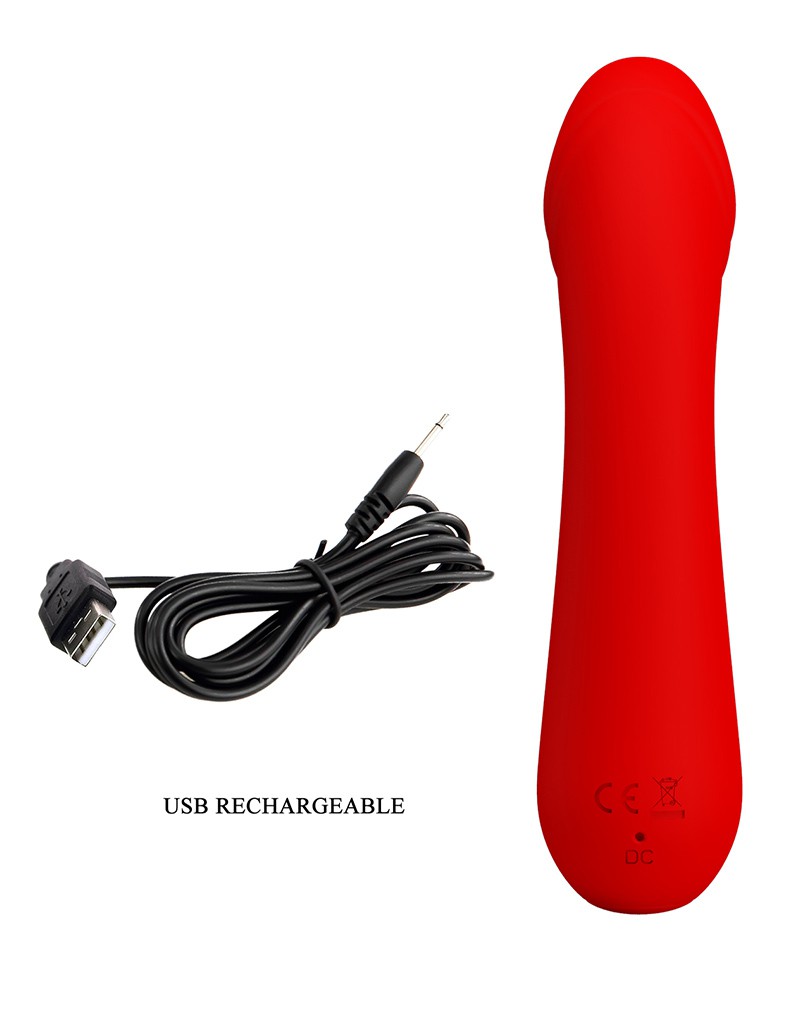 Cetus G-Spot Vibrator Rood - Afbeelding 9