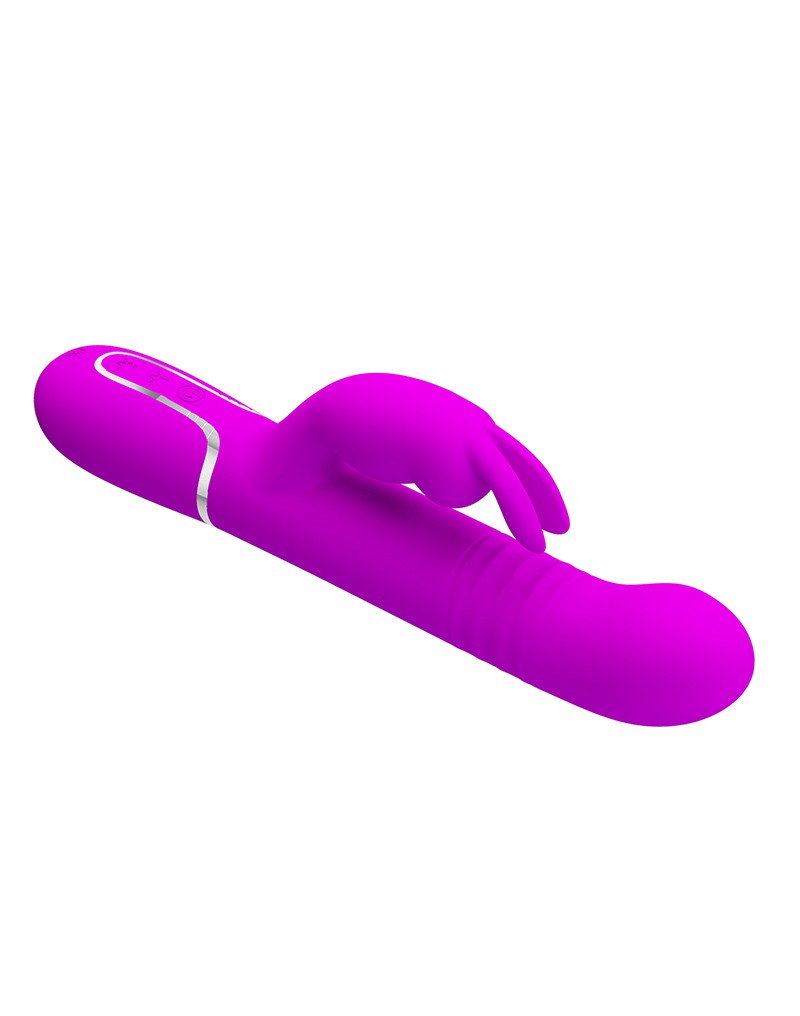 Pretty Love Coale Rabbit Vibrator Paars - Afbeelding 4