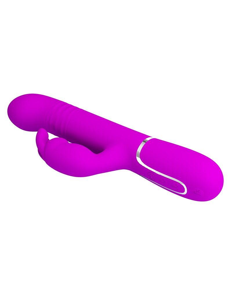 Pretty Love Coale Rabbit Vibrator Paars - Afbeelding 5